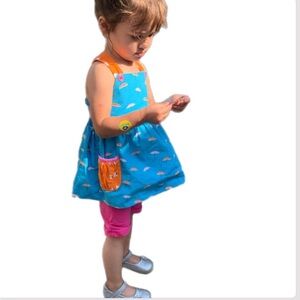 Ricrac and Ruffles tunic 2T